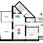 Apartment 105m2 Penthouse Sea View Rijeka, Free Garage Parking